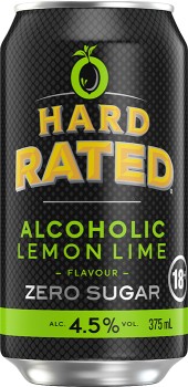 Hard+Rated+Zero+Lemon+Lime+Cans+375mL