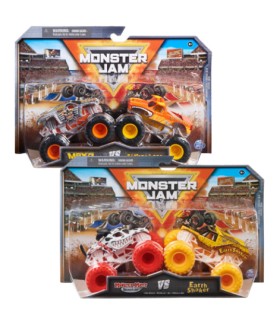 Monster+Jam+1%3A64+Die+Cast+2+Pack.+Assorted