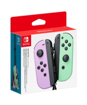 Nintendo+Switch+2+Pack+Joy-Con+Controllers+-+Purple%2FGreen