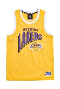 NBA+Mesh+Tank+-+LA+Lakers+Yellow