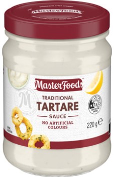 MasterFoods+Tartare+Sauce+220g%2C+Seafood+Cocktail+260g+or+Mint+Jelly+290g