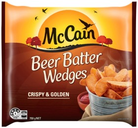 McCain+Beer+Batter+Wedges+or+Chips+750g+Selected+Varieties