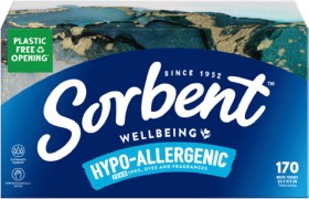 Sorbent+Facial+Tissue+170+Pack+Selected+Varieties