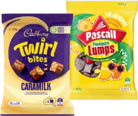 Cadbury+Bitesize+120-150g+or+Pascall+120-185g+Share+Bag+Selected+Varieties