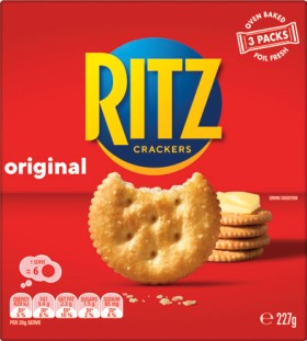 Ritz+Crackers+227g+Selected+Varieties