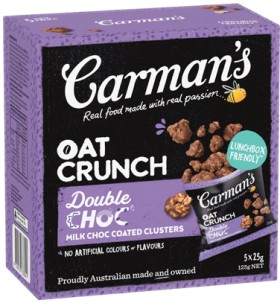 Carman%26rsquo%3Bs+Oat+Crunch+Clusters+5+Pack+or+Fruit+Straps+5+Twin+Pack+Selected+Varieties