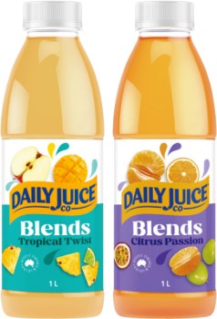 NEW+Daily+Juice+Co+1+Litre+Selected+Varieties