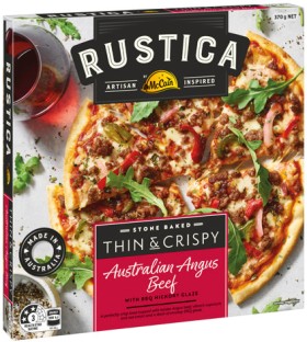 Rustica+by+McCain+Stone+Baked+Pizza+335-450g+Selected+Varieties