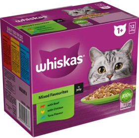 Whiskas+Favourites+Wet+Cat+Food+12x85g+Selected+Varieties