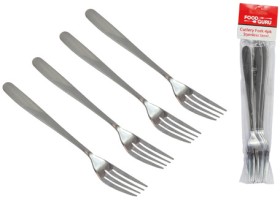 Food+Guru+Cutlery+Stainless+Steel+Fork+4+Pack