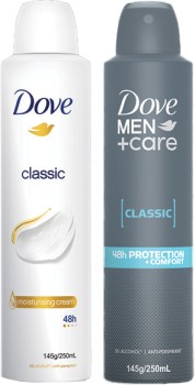 Dove+Anti-perspirant+Spray+250mL+Selected+Varieties