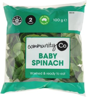 Community+Co+Baby+Spinach+100g