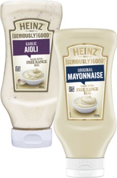 Heinz+Seriously+Good+Aioli+or+Mayonnaise+500mL