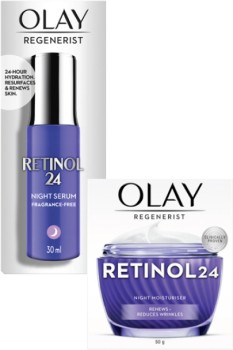 Olay+Regenerist+Retinol24+Night+Serum+30mL+or+Moisturiser+50g