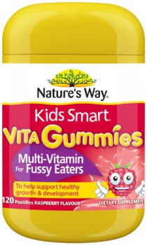 Nature%26%23039%3Bs+Way+Kids+Smart+Vita+Gummies+Multi-Vitamin+for+Fussy+Eaters+120+Pack%5E