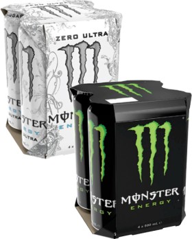 Monster+Energy+Drink+4x500mL