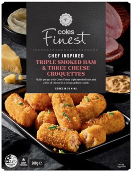 Coles+Finest+Triple+Smoked+Ham+%26amp%3B+Three+Cheese+Croquettes+200g