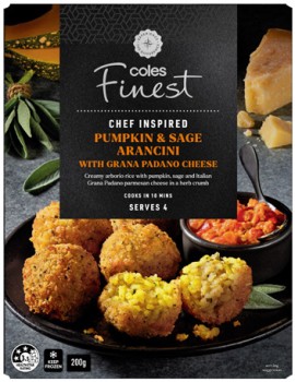 Coles+Finest+Pumpkin+%26amp%3B+Sage+Arancini+with+Cheese+200g