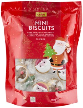 Coles+Christmas+Mini+Biscuits+15+Pack+150g