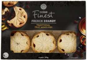 Coles+Finest+Traditional+Fruit+Mince+Pies+6+Pack+370g