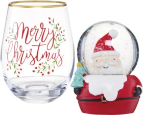 Glass+Snow+Globe+or+Stemless+Wine+Glass