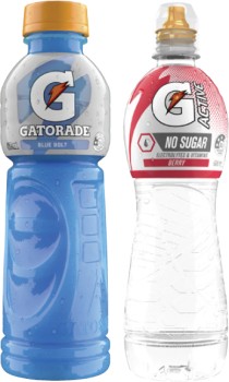 Gatorade+Sports+Drink+or+G+Active+Water+600mL