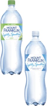 Mt+Franklin+Lightly+Sparkling+Water+1.25+Litre