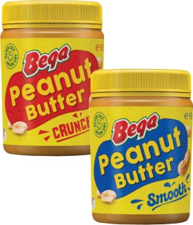 Bega+Smooth+or+Crunchy+Peanut+Butter+470g