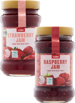 Coles+Jam+450g