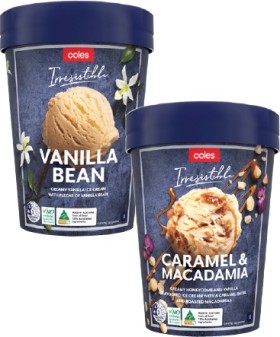 Coles+Irresistible+Ice+Cream+1+Litre