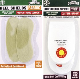 Foot+Care+Heel+Shields+Slim+Heel+Shields+Padded+Memory+Heel+Supports