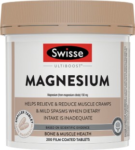 Swisse-Ultiboost-Magnesium-200-Tablets on sale