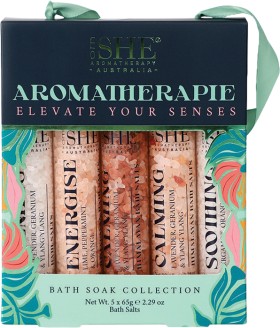 SHE+Aromatherapie+Bath+Soak+Collection