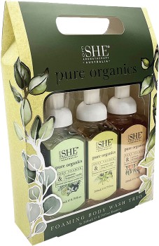 SHE+Pure+Organics+Body+Wash+250mL+3+Pack