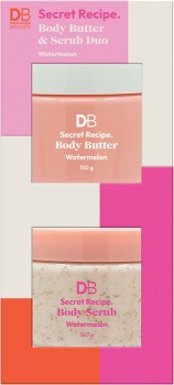 Designer-Brands-Secret-Recipe-Body-Butter-Body-Scrub-Duo on sale