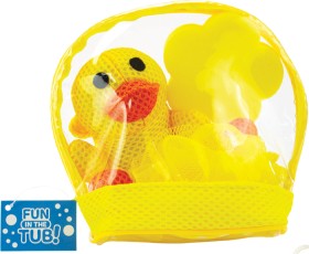 Fun+In+The+Tub+Animal+Bathtime+Set+-+Yellow