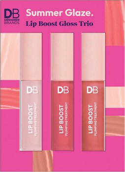 Designer+Brands+Summer+Glaze+Lip+Boost+Gloss+Trio