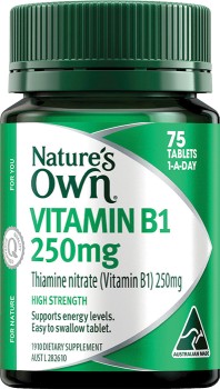 Nature%26rsquo%3Bs+Own+Vitamin+B1+250mg+75+Tablets%2A