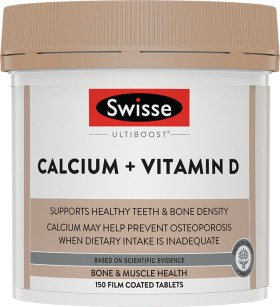 Swisse-Ultiboost-Calcium-Vitamin-D-150-Tablets on sale