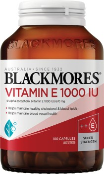 Blackmores+Vitamin+E+1000IU+100+Capsules%2A