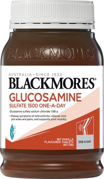 Blackmores+Glucosamine+Sulfate+1500+One-A-Day+180+Tablets%2A