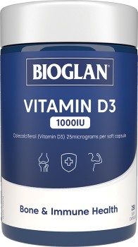 Bioglan+Vitamin+D3+1000IU+250+Capsules%2A