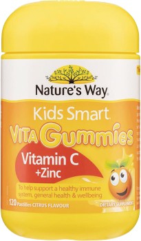 Nature%26rsquo%3Bs+Way+Kids+Smart+Vitamin+C+%2B+Zinc+Vita+Gummies+120+Pack%2A