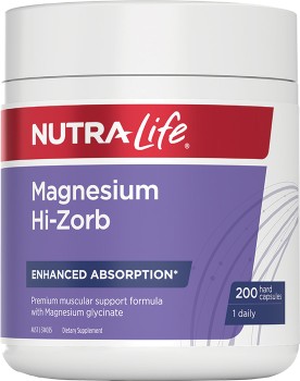 Nutra-Life+Magnesium+Hi-Zorb+200+Capsules%2A