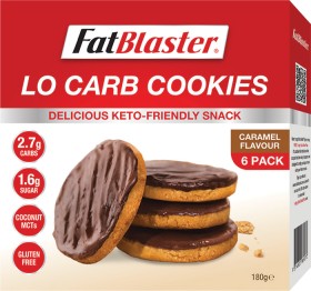 FatBlaster+Lo+Carb+Cookies+Caramel+Flavour+180g%2A