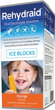 Rehydraid-Iceblocks-Orange-Flavour-16-Pack on sale