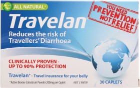 Travelan-30-Caplets on sale