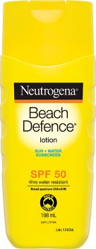 Neutrogena-Beach-Defence-SPF50-Lotion-198mL on sale