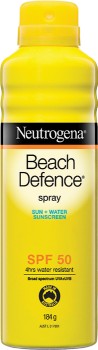 Neutrogena+Beach+Defence+SPF50+Spray+184g%26Omega%3B