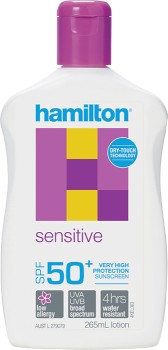 Hamilton+Sensitive+SPF50%2B+Sunscreen+265mL%26Omega%3B